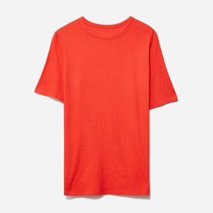 Everlane Air Oversized Crew, NWT, Scarlet, S